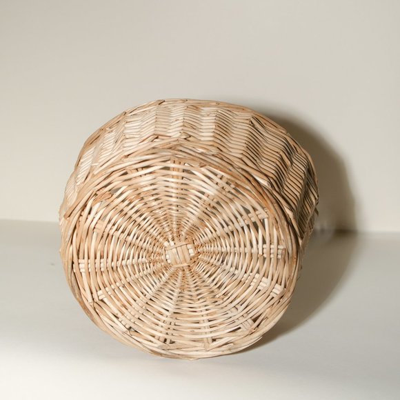 Vintage Accents Cottagecore Picnic Basket Whandle Poshmark